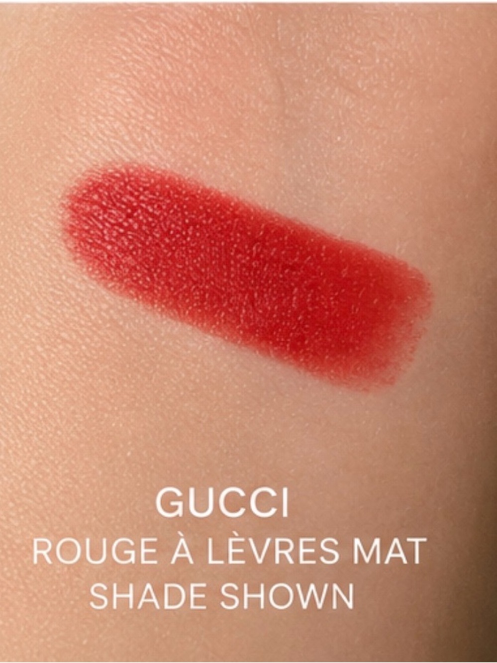 Gucci Rouge à Lèvres Mat Lipstick Matte Red Lip Color 501 New in Box NIB - Picture 5 of 9